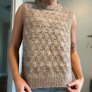 Brown Sweater Vest